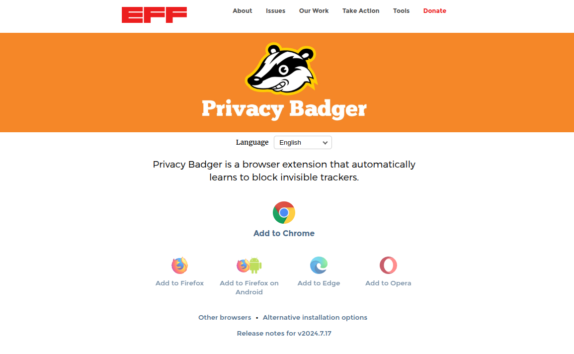 Privacy Badger